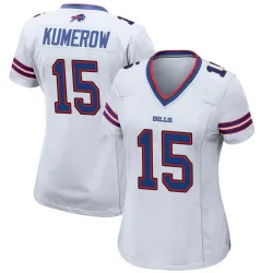 Women's Jake Kumerow Buffalo Bills No.15 Game Jersey - White
