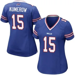 Women's Jake Kumerow Buffalo Bills No.15 Game Team Color Jersey - Royal Blue