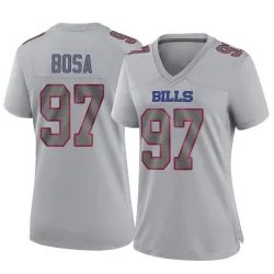 Women's Joey Bosa Buffalo Bills No.97 Game Atmosphere Fashion Jersey - Gray