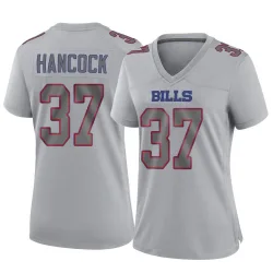 Women's Jordan Hancock Buffalo Bills No.37 Game Atmosphere Fashion Jersey - Gray
