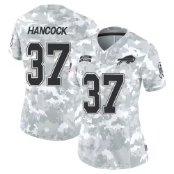 Women's Jordan Hancock Buffalo Bills No.37 Limited 2024 Salute to Service Jersey - Arctic Camo