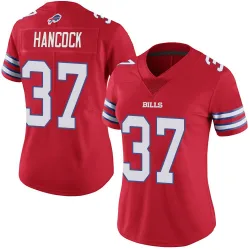 Women's Jordan Hancock Buffalo Bills No.37 Limited Color Rush Vapor Untouchable Jersey - Red