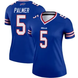 Women's Joshua Palmer Buffalo Bills No.5 Legend Jersey - Royal