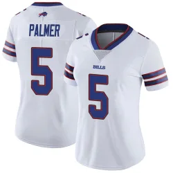 Women's Joshua Palmer Buffalo Bills No.5 Limited Color Rush Vapor Untouchable Jersey - White
