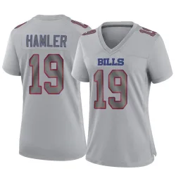 Women's KJ Hamler Buffalo Bills No.19 Game Atmosphere Fashion Jersey - Gray