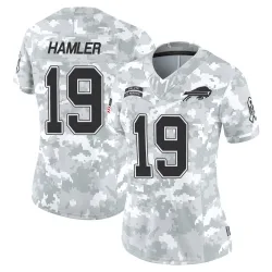Women's KJ Hamler Buffalo Bills No.19 Limited 2024 Salute to Service Jersey - Arctic Camo