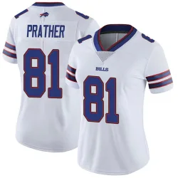 Women's Kaden Prather Buffalo Bills No.81 Limited Color Rush Vapor Untouchable Jersey - White