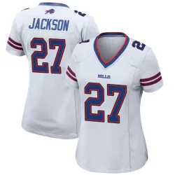Women's Kareem Jackson Buffalo Bills No.27 Game Jersey - White