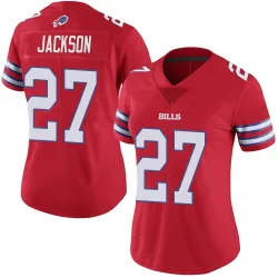 Women's Kareem Jackson Buffalo Bills No.27 Limited Color Rush Vapor Untouchable Jersey - Red