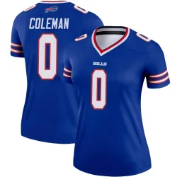 Women's Keon Coleman Buffalo Bills No.0 Legend Jersey - Royal