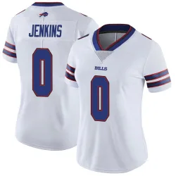 Women's Keonta Jenkins Buffalo Bills No.0 Limited Color Rush Vapor Untouchable Jersey - White