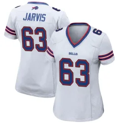 Women's Kevin Jarvis Buffalo Bills No.63 Game Jersey - White