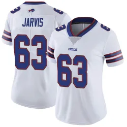 Women's Kevin Jarvis Buffalo Bills No.63 Limited Color Rush Vapor Untouchable Jersey - White