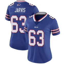 Women's Kevin Jarvis Buffalo Bills No.63 Limited Team Color Vapor Untouchable Jersey - Royal