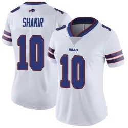 Women's Khalil Shakir Buffalo Bills No.10 Limited Color Rush Vapor Untouchable Jersey - White