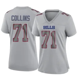Women's La'el Collins Buffalo Bills No.71 Game Atmosphere Fashion Jersey - Gray