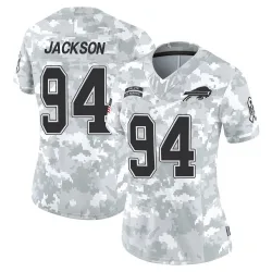 Women's Landon Jackson Buffalo Bills No.94 Limited 2024 Salute to Service Jersey - Arctic Camo