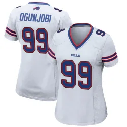 Women's Larry Ogunjobi Buffalo Bills No.99 Game Jersey - White