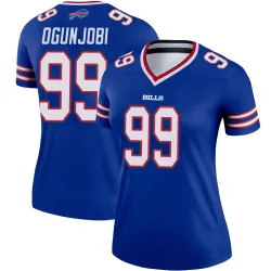 Women's Larry Ogunjobi Buffalo Bills No.99 Legend Jersey - Royal