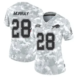 Women's Latavius Murray Buffalo Bills No.28 Limited 2024 Salute to Service Jersey - Arctic Camo