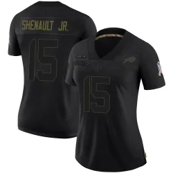 Women's Laviska Shenault Jr. Buffalo Bills No.15 Limited 2020 Salute To Service Jersey - Black