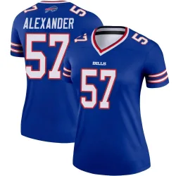 Women's Lorenzo Alexander Buffalo Bills No.57 Legend Jersey - Royal