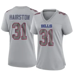 Women's Maxwell Hairston Buffalo Bills No.31 Game Atmosphere Fashion Jersey - Gray