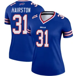 Women's Maxwell Hairston Buffalo Bills No.31 Legend Jersey - Royal