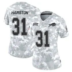 Women's Maxwell Hairston Buffalo Bills No.31 Limited 2024 Salute to Service Jersey - Arctic Camo