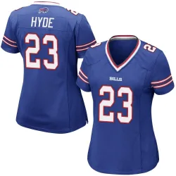 Women's Micah Hyde Buffalo Bills No.23 Game Team Color Jersey - Royal Blue