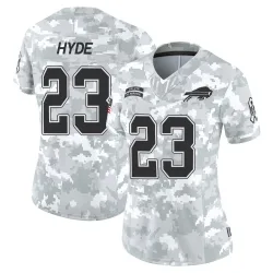 Women's Micah Hyde Buffalo Bills No.23 Limited 2024 Salute to Service Jersey - Arctic Camo