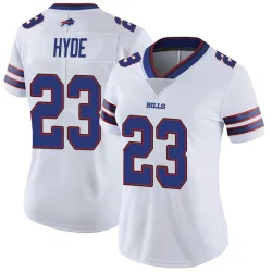 Women's Micah Hyde Buffalo Bills No.23 Limited Color Rush Vapor Untouchable Jersey - White