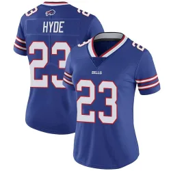 Women's Micah Hyde Buffalo Bills No.23 Limited Team Color Vapor Untouchable Jersey - Royal