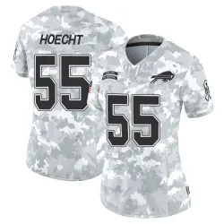 Women's Michael Hoecht Buffalo Bills No.55 Limited 2024 Salute to Service Jersey - Arctic Camo