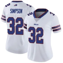 Women's O. J. Simpson Buffalo Bills No.32 Limited Color Rush Vapor Untouchable Jersey - White