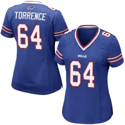 Women's O'Cyrus Torrence Buffalo Bills No.64 Game Team Color Jersey - Royal Blue