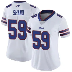 Women's Paris Shand Buffalo Bills No.59 Limited Color Rush Vapor Untouchable Jersey - White