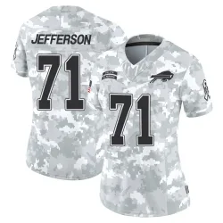 Women's Quinton Jefferson Buffalo Bills No.71 Limited 2024 Salute to Service Jersey - Arctic Camo