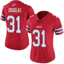 Women's Rasul Douglas Buffalo Bills No.31 Limited Color Rush Vapor Untouchable Jersey - Red