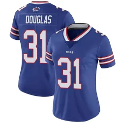 Women's Rasul Douglas Buffalo Bills No.31 Limited Team Color Vapor Untouchable Jersey - Royal