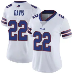 Women's Ray Davis Buffalo Bills No.22 Limited Color Rush Vapor Untouchable Jersey - White
