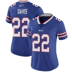 Women's Ray Davis Buffalo Bills No.22 Limited Team Color Vapor Untouchable Jersey - Royal