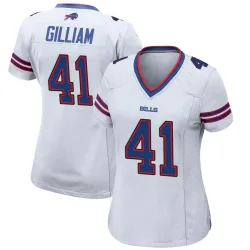Women's Reggie Gilliam Buffalo Bills No.41 Game Jersey - White