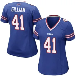 Women's Reggie Gilliam Buffalo Bills No.41 Game Team Color Jersey - Royal Blue