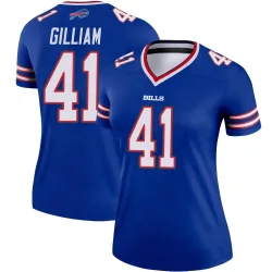 Women's Reggie Gilliam Buffalo Bills No.41 Legend Jersey - Royal