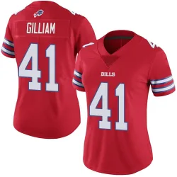 Women's Reggie Gilliam Buffalo Bills No.41 Limited Color Rush Vapor Untouchable Jersey - Red