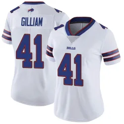 Women's Reggie Gilliam Buffalo Bills No.41 Limited Color Rush Vapor Untouchable Jersey - White