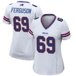 Women's Reid Ferguson Buffalo Bills No.69 Game Jersey - White