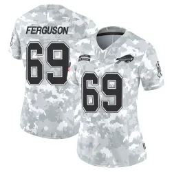 Women's Reid Ferguson Buffalo Bills No.69 Limited 2024 Salute to Service Jersey - Arctic Camo