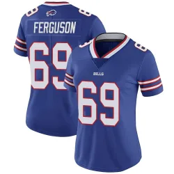Women's Reid Ferguson Buffalo Bills No.69 Limited Team Color Vapor Untouchable Jersey - Royal